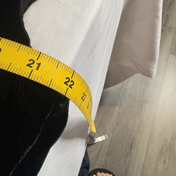 Jones New York‎ Women's Black Velvet Short Sleeve Top Size 20W Festive Luxe - Picture 4 of 11